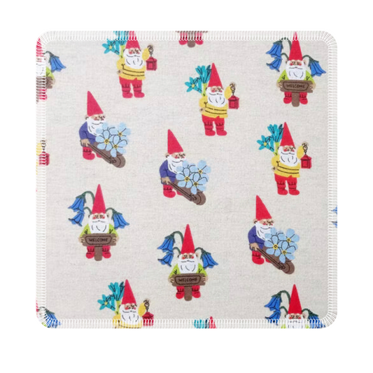 Paperless Towels: Floral Gnomes