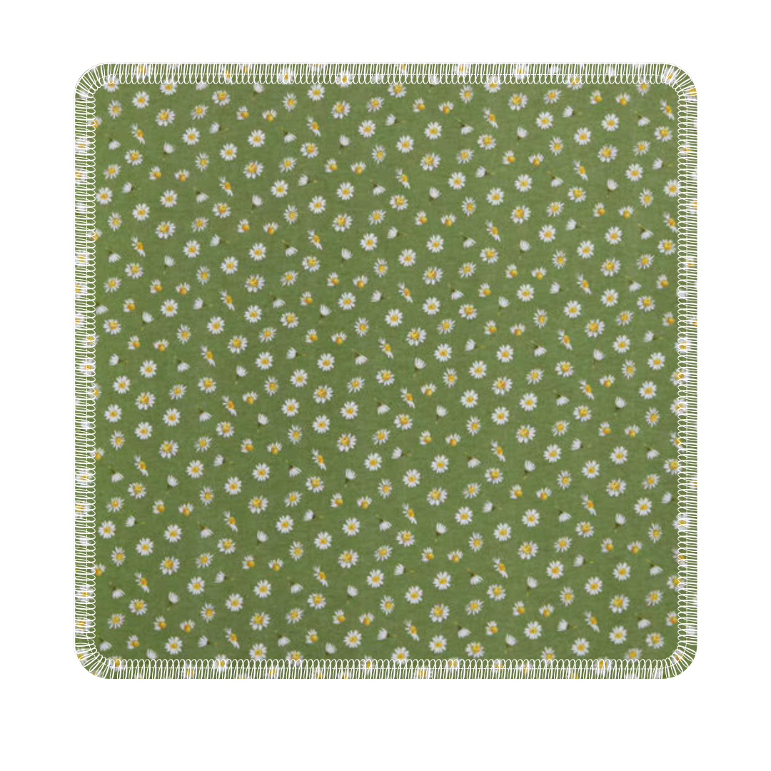 Paperless Towels: Green Daisies