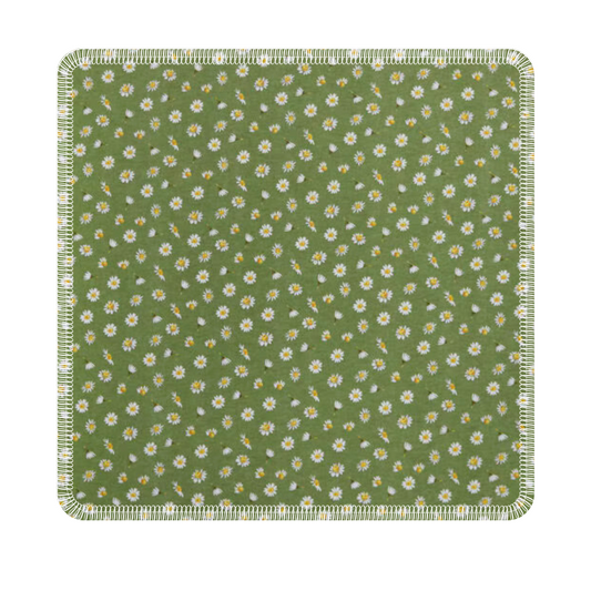 Paperless Towels: Green Daisies