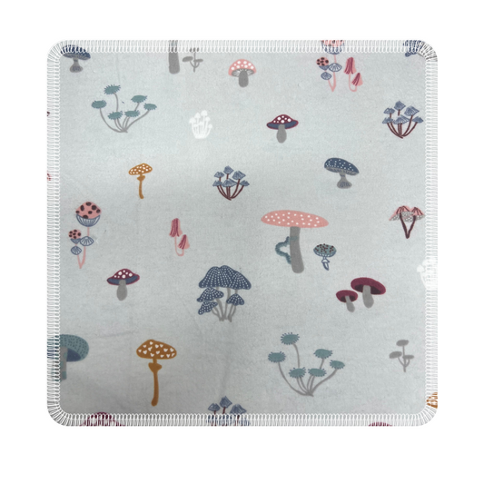 Paperless Towels: Mushrooms on Grey SALE