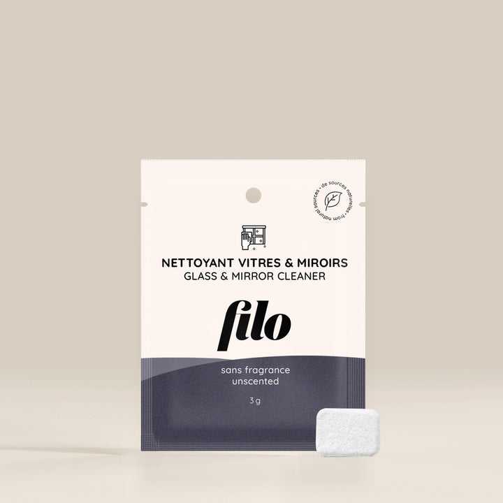 Glass & Mirror Cleaning Tablet