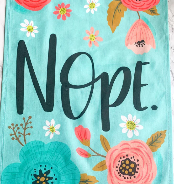 Tea Towel - NOPE