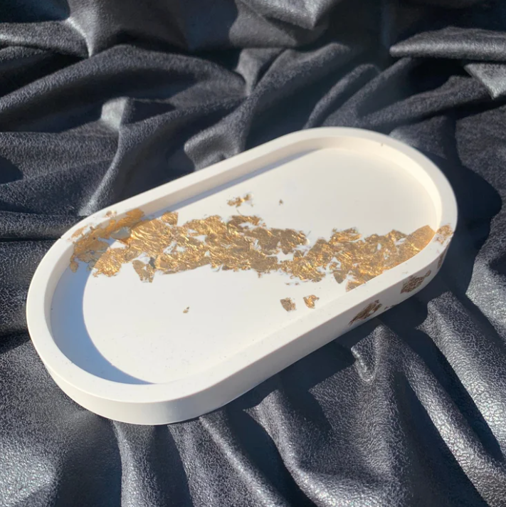 Jesmonite Tray - Oval