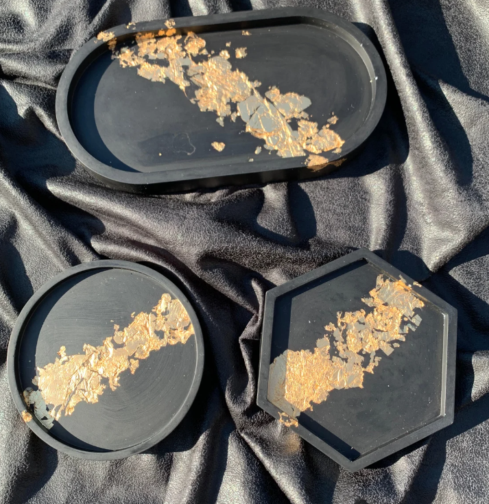 Jesmonite Tray - Round