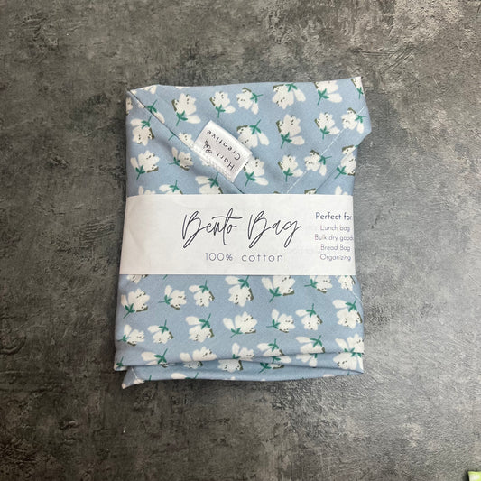 Bento Bag -  Blue Floral SALE