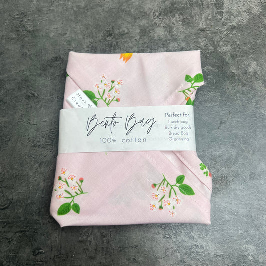 Bento Bag -  Pink Floral SALE
