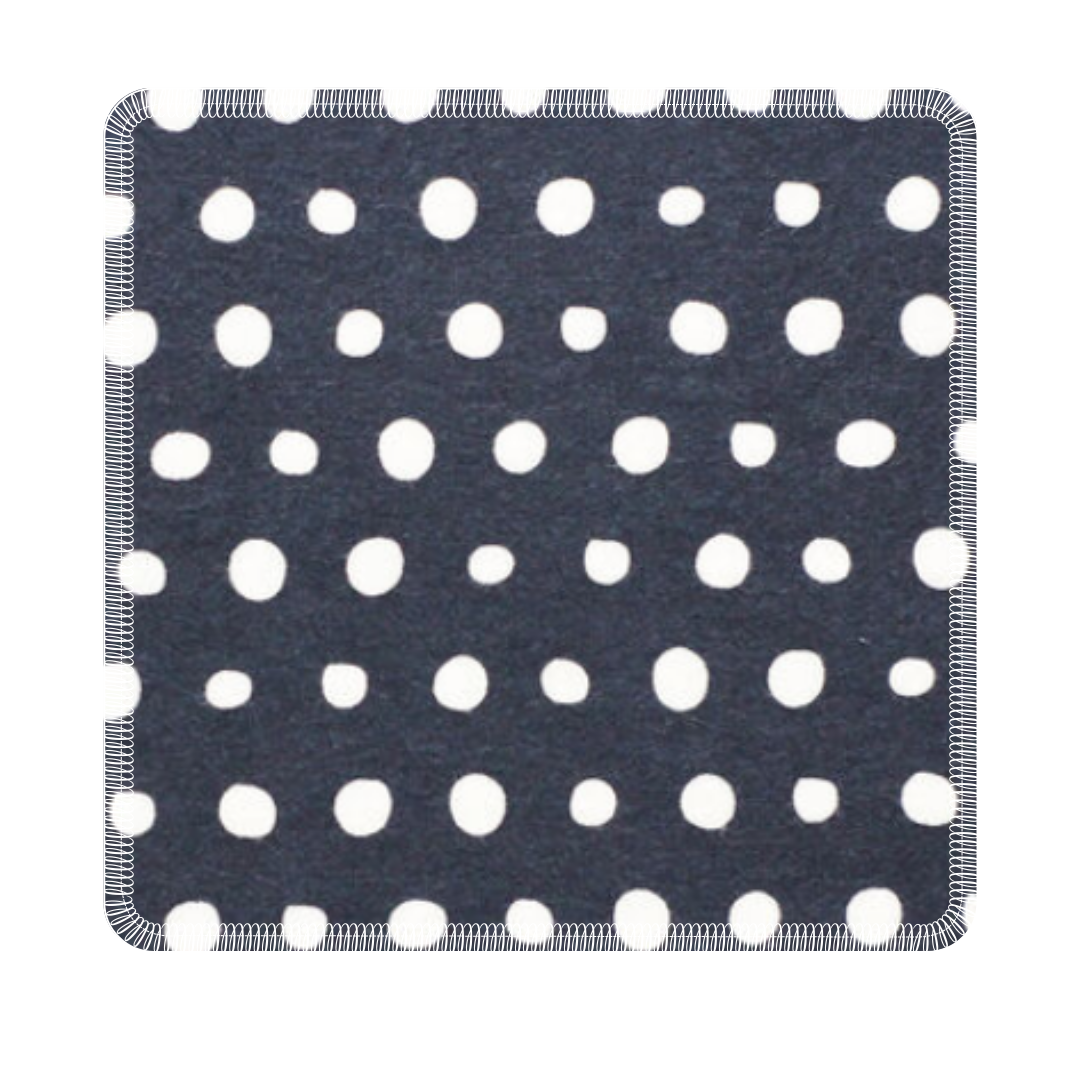 Paperless Towels: Navy Dot